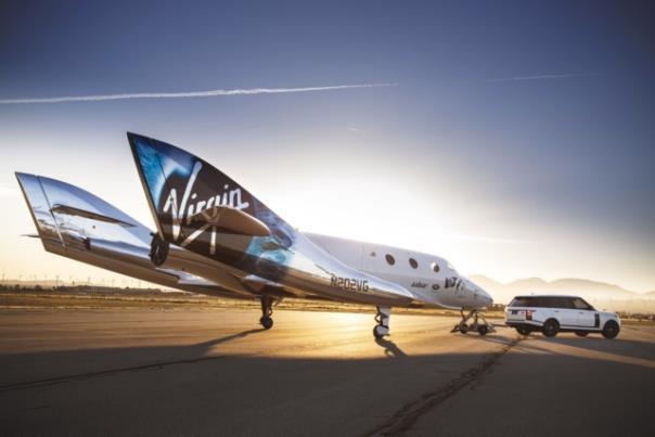 Land Rover-Flotte hilft dem Team von Virgin Galactic bei der täglichen Arbeit